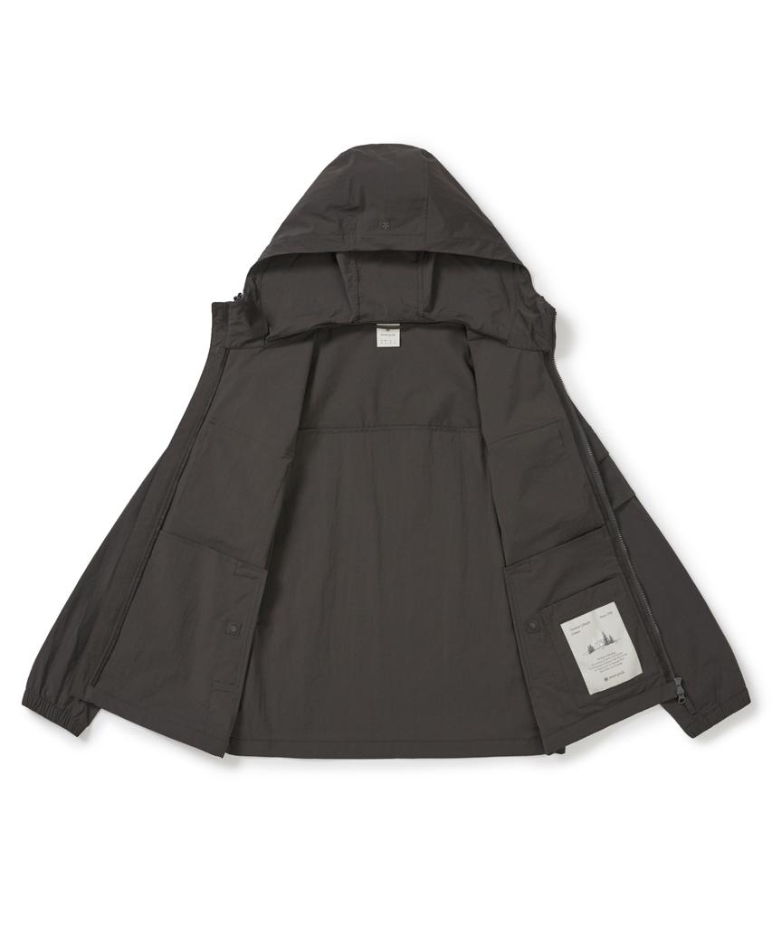 Ветровка Snowpeak Apparel Root Out с карманами (S26Mmrwb60) Шоколадно-хаки