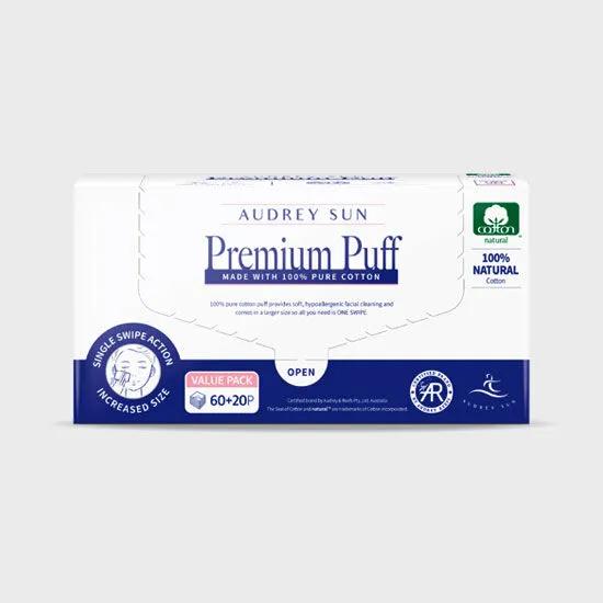 Natural Cotton Pure Cotton Pads, 80 Sheets
