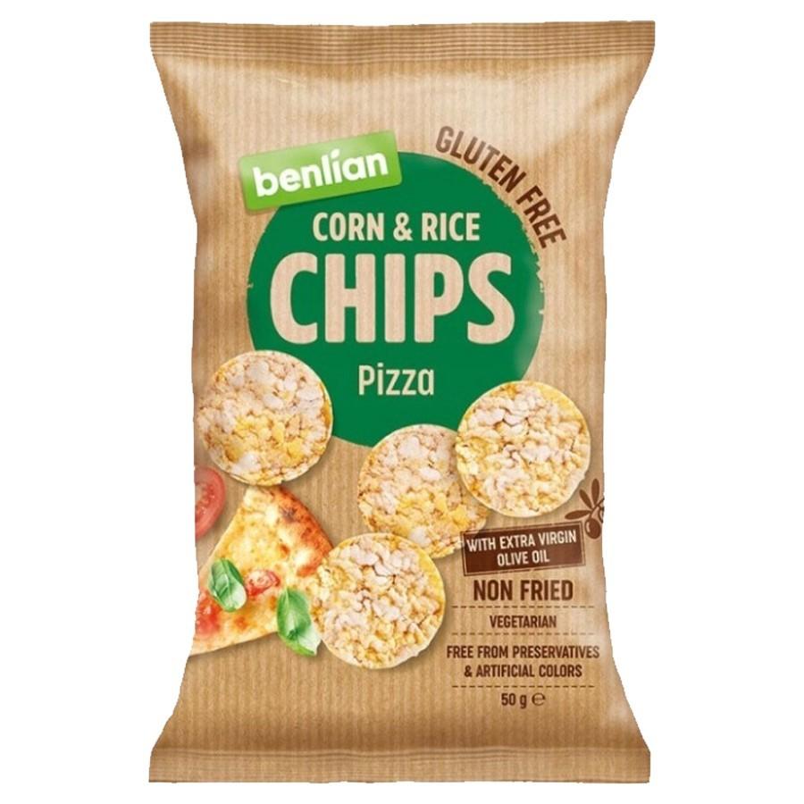 Corn And Rice Chips - Benlian Pizza 50G