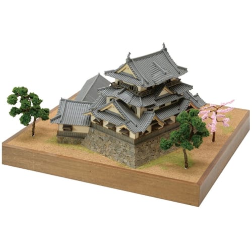 Woody Joe 1/150 Hikone Castle Wooden Model Assembly Kit