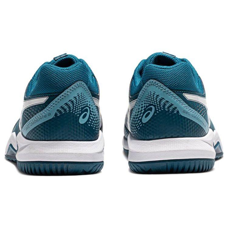 Asics Мужские теннисные кроссовки GEL-DEDICATE 8 WIDE Restful Teal White 1041A410-400