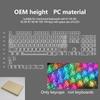 Xiaomi New 115 Key Translucent Keycaps PC PBT Keycaps Green Keycap MDA Profile for MX Switch Keycap for Mechanical Keyboard Game Keys