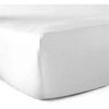 Fitted Sheet - Polycotton - 160x200 Cm - 57 Threads - Washable Up To 60° - White