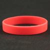 New Fashion Trendy Silicone Rubber Wristband Flexible Wrist Band Cuff Bracelet Bangle 1Pcs