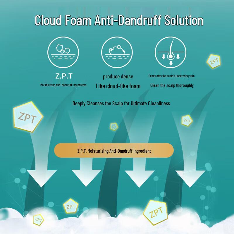 Cai Le CL13 Tea Tree Oil Control Anti-Dandruff Shampoo