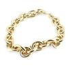 [L1373] - Gold Plated Bracelet 'Choréographie' - 19 Cm 10 Mm