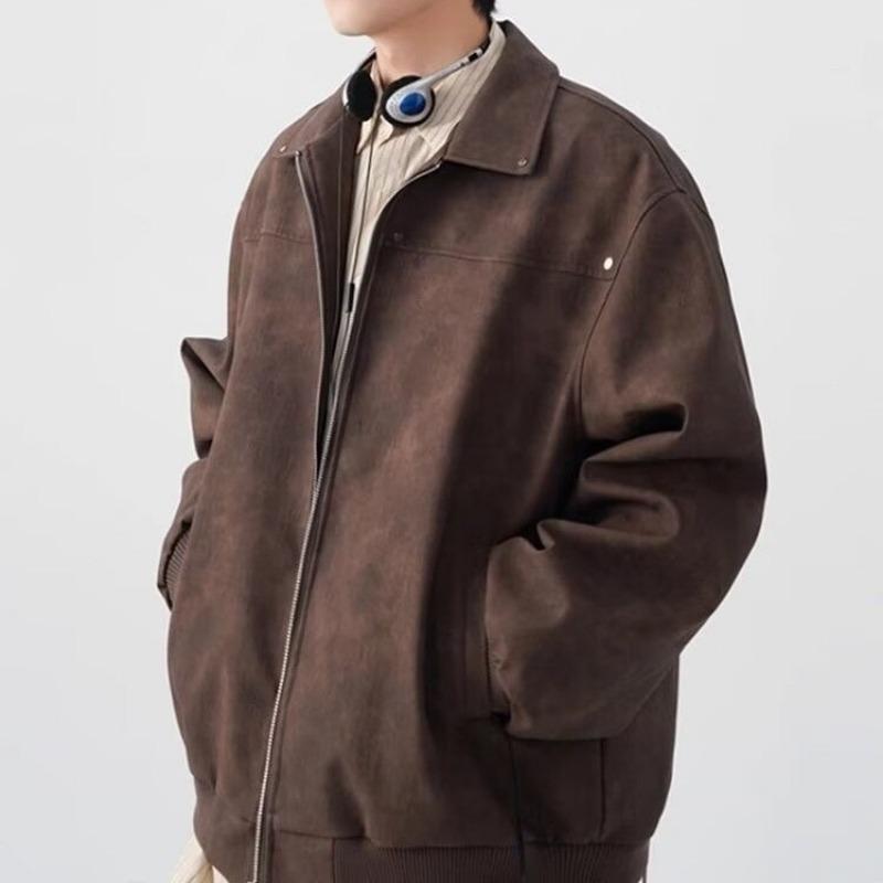 Американская ретро-куртка Майярд, мужская, весна-осень, новая модная брендовая, высококачественная, свободная и универсальная кожаная куртка