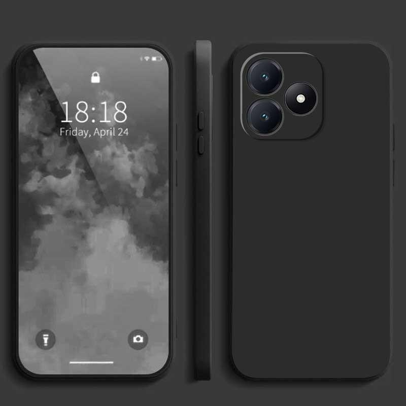 Чехол Для Realme C63 C61 C51 C75 C53 C55 C65 C67 Note 50 Realme 10 11 12 13 14 Plus GT 6 6T 7 Pro Жидкий Силикон Мягкий Чехол