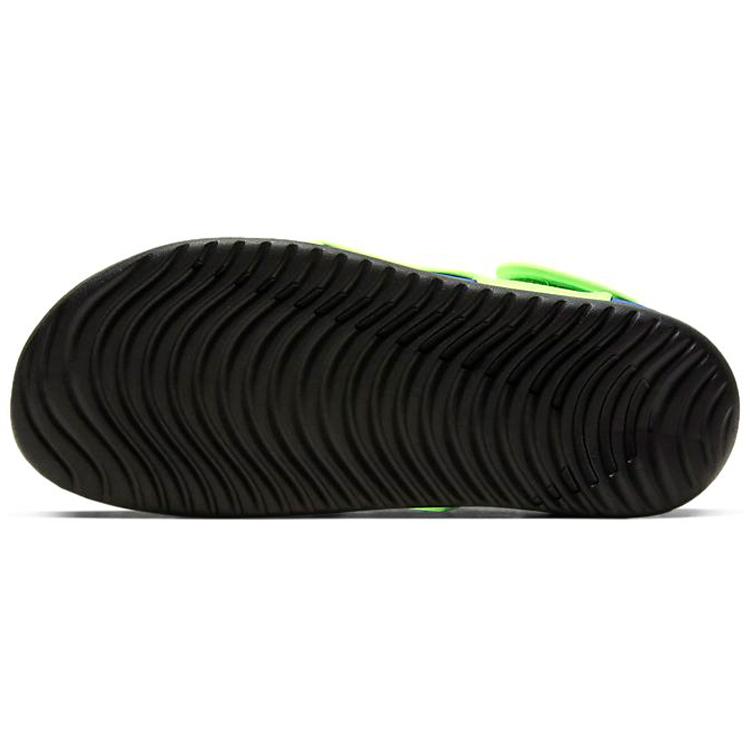 Nike Сандалии для детей Sunray Adjust 5 PU Легкие Сине-Зеленые Kids' DB9562-300