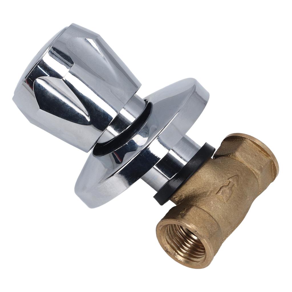 DN15 1/2 дюйма внутренняя резьба NPT Скрытый латунный водяной клапан Клапан регулирования потока для бытовой воды