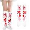 Halloween Haunted House Horror Atmosphere Dress Up Props Blood Gloves Socks Apron Cosplay Devil Suit