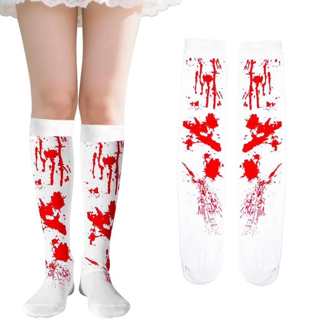 Halloween Haunted House Horror Atmosphere Dress Up Props Blood Gloves Socks Apron Cosplay Devil Suit