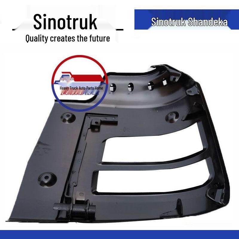 Shacman Dump Truck Front Bumper Headlight Bracket and Cover Plate
