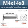 Yigu Винт Torx из нержавеющей стали 304 с тонкой плоской головкой M2-M8 для компьютерной техники