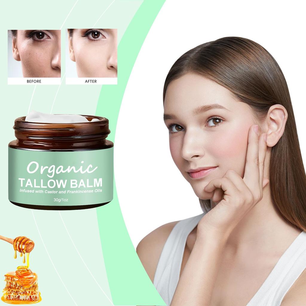 Hydrating And Nourishing Tallow Cream Hydrating Face Cream Rejuvenating Moisturizing Cream Soothing Moisturizing Body Cream.