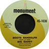 7-дюймовая пластинка BOOTS RANDOLPH Big Daddy Love Letters F9W2139 Monument 1967 US Pop Б/у