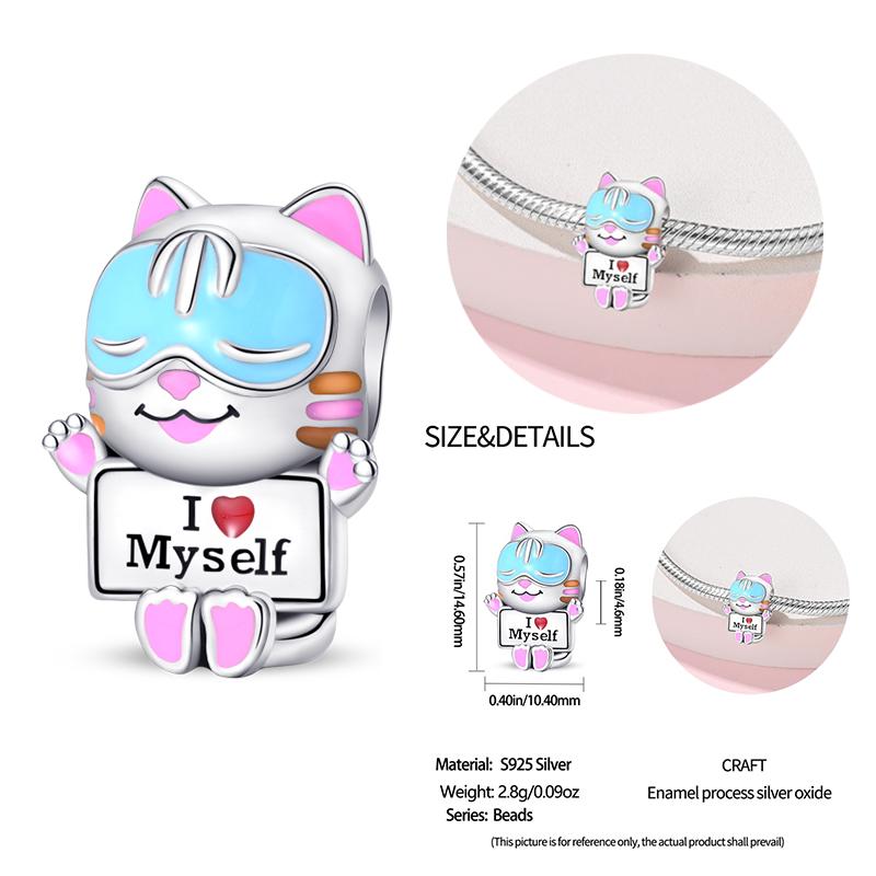 New Copper Bow Star Love Pink Series Charm Beads Suitable For 3Mm Original Bracelet Diy Fashion Jewelry Gift