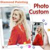 Large Size Photo Custom Diamond Painting 5D Cross Stitch DIY Picture Rhinestones Resin Diamond Mosaic Kits Crystal Home Decor New