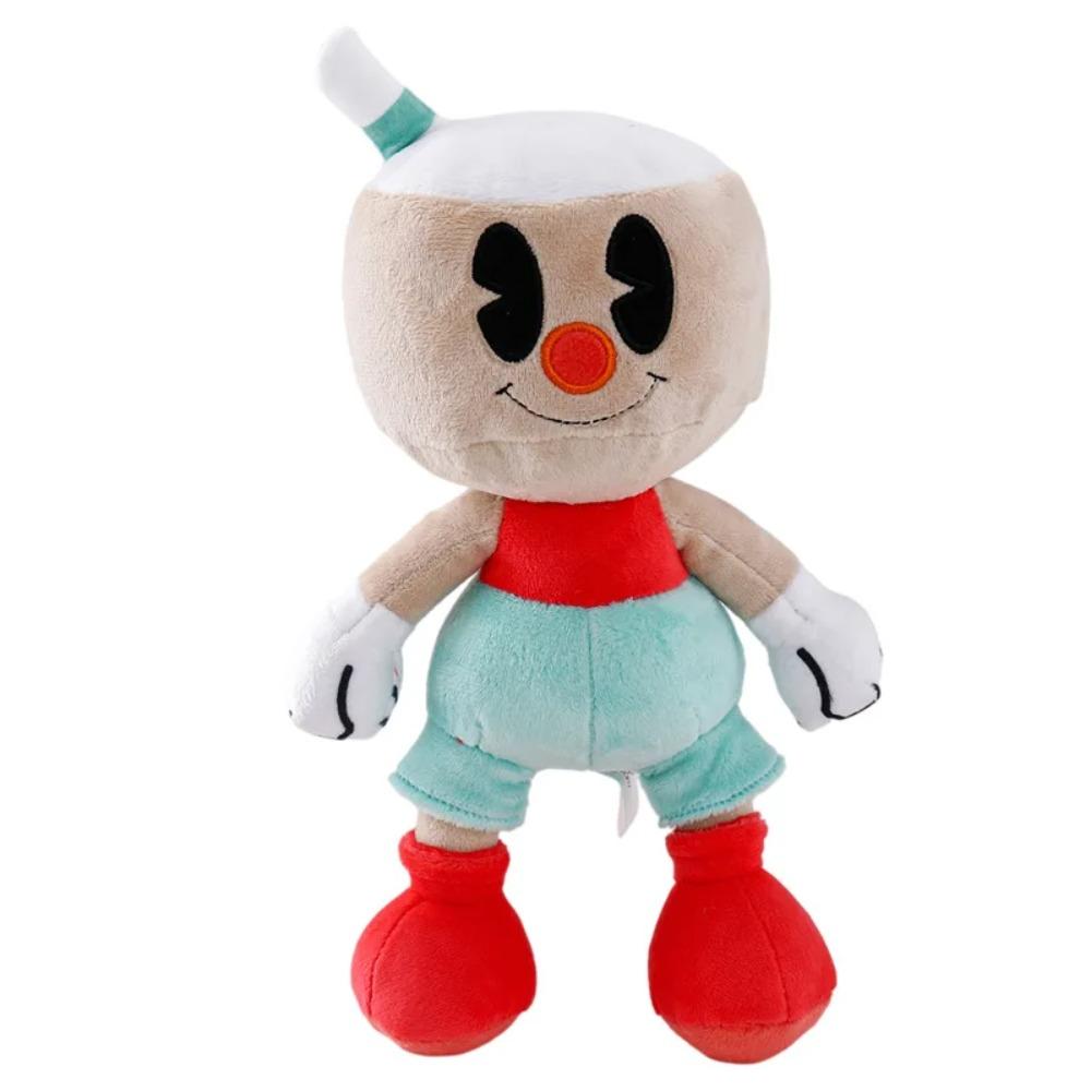 Игра Cuphead Плюшевая игрушка Mugman Ms. Чаша-призрак King Dice Cagney Carnation Puphead, плюшевые куклы, игрушки для детей, подарки