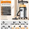 High-Suction Industrial Vacuum Cleaner for Home - Compact Wet & Dry Use, Grout Cleaning, Car Wash; Free Shipping