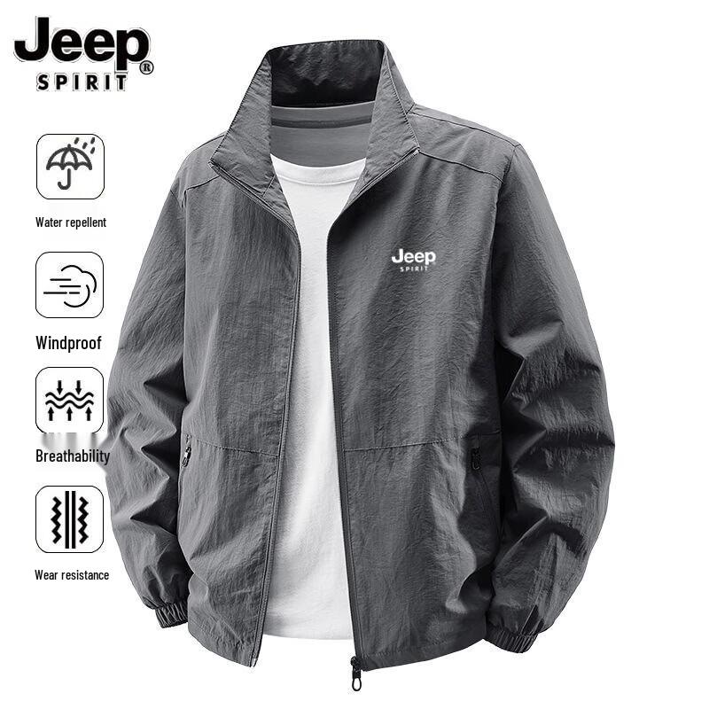 Мужская дышащая весенне-осенняя куртка JEEP SPIRIT