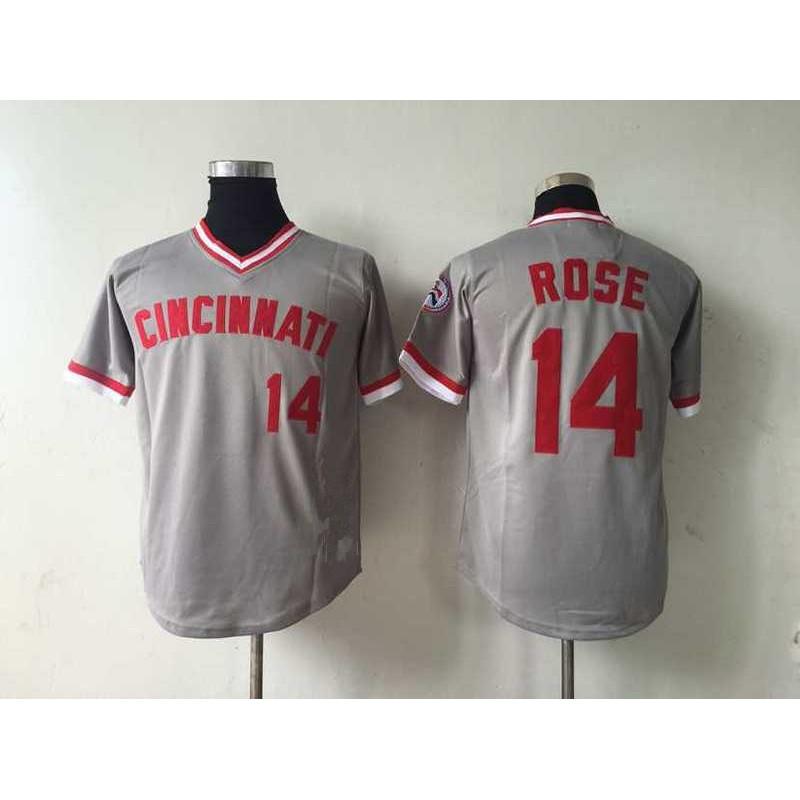 Unisex Cincinnati Reds Baseball Jersey Fan Edition Embroidered Sport Top Outdoor Activities Casual Wear