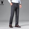 Мужские легкие брюки прямого кроя в стиле business casual