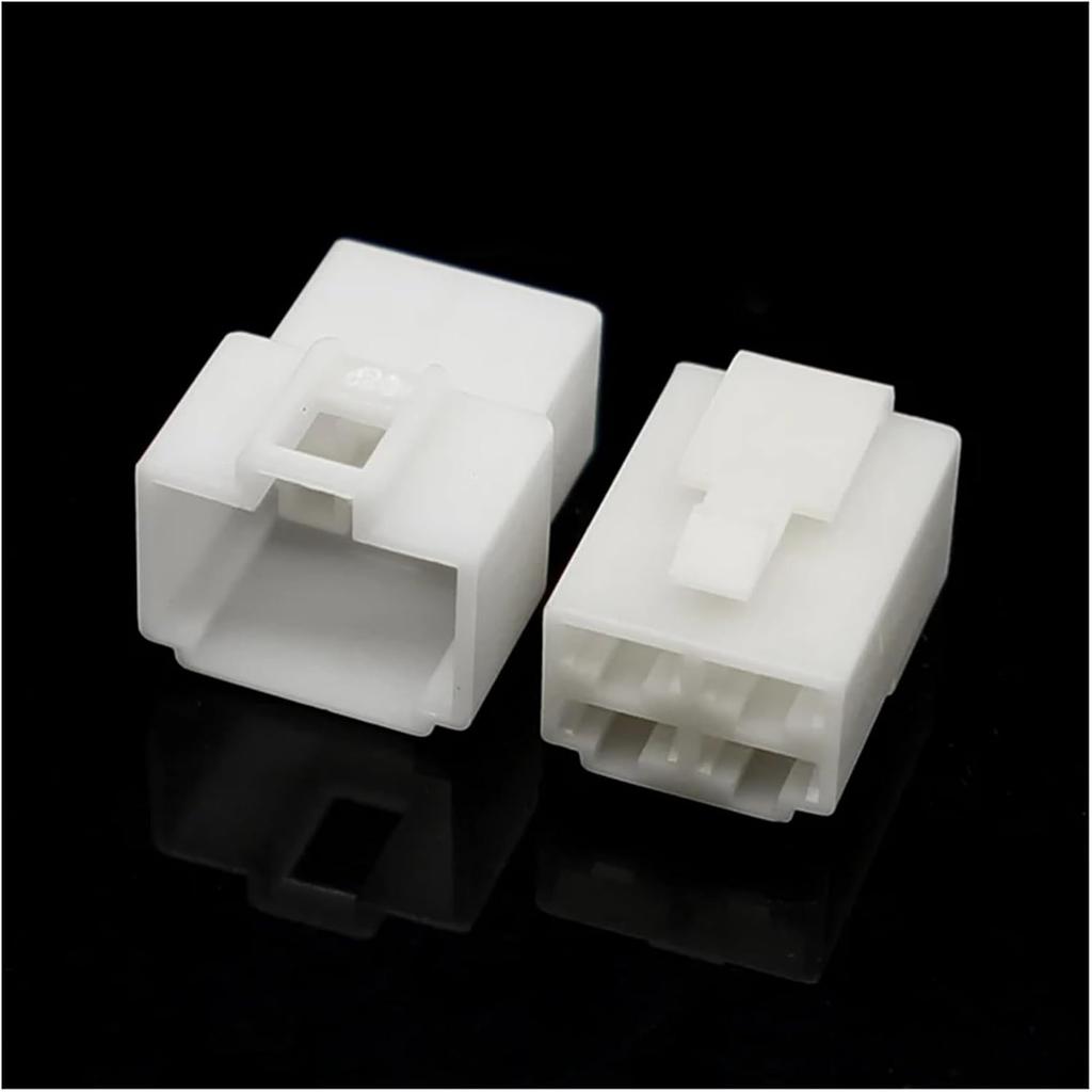 DJ7041-6.3-11 Automotive Connector 4Pin Male Female Connectors Plug Sockets Additional Terminal KLOOKY(DJ7041-6.3-21)