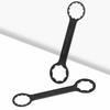 RIDERACE Bike Front Fork Wrench Spanner Steel For Suntour XCM XCR RST Bicycle Suspension Cap Removal Installation Repair Tool