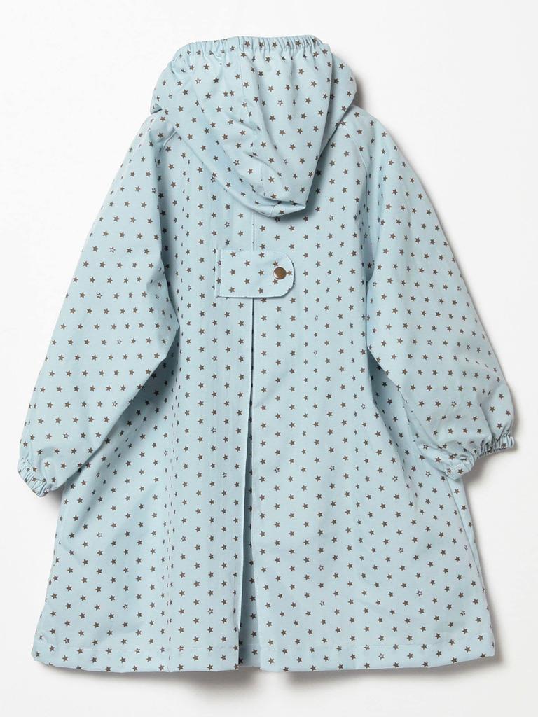 Kodomo Beams StarSAX Sizes Pattern Coat Raincoat, Kids' 90, 90-130cm, 55190152375, B, Baby/Baby/Randoseru