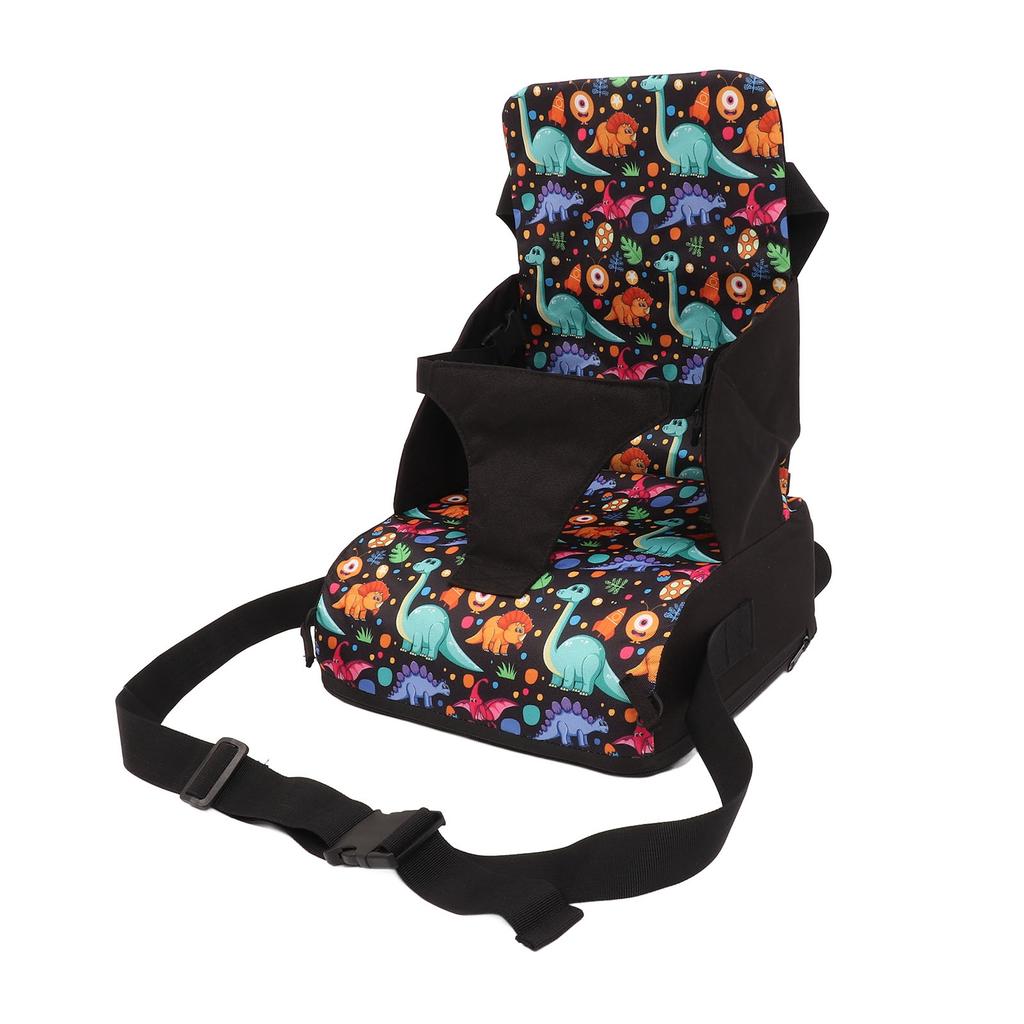 Детский стульчик-бустер, мультяшный портативный складной стульчик-бустер для малышей, для ужина с жирафами