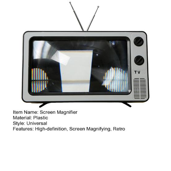 12"/14" Увеличитель экрана для мобильного телефона Ретро ТВ Усилитель 3D Высокое разрешение Экран мобильного телефона