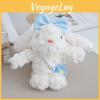Rabbit Plushie Cute Keychain With Soft Long Fur For Bag Accessories