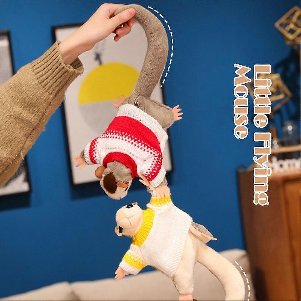 Sugar Glider Plush Toy Dress Up Magnetic Flying Squirrel Stuffed Animal Fun Gift