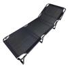 Tri-polar Single Person Teslin Folding Bed