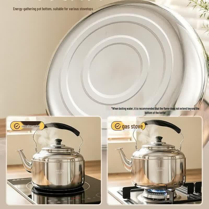 maxcook MCH942 4л Свистящий чайник из нержавеющей стали 304