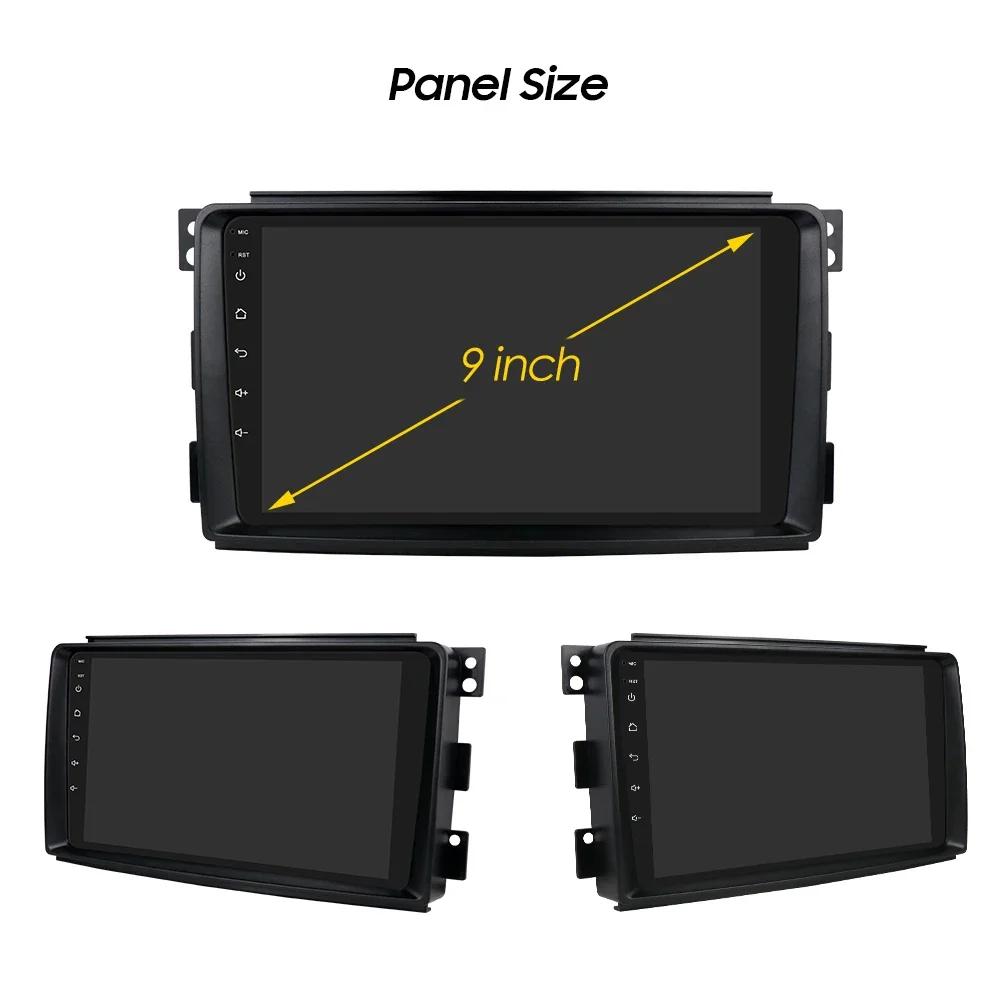 OSSURET Carplay 4G7862 Android 13 автомобильное радио для Smart Fortwo 451 2005 -2015 мультимедийный видеоплеер GPS 2din Автомагнитола интеллектуальный экран DVR Cam RDS