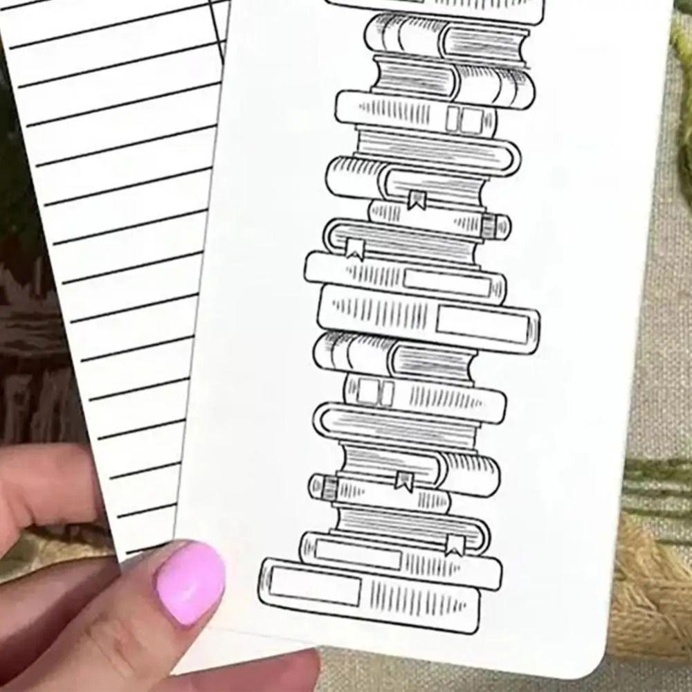 Reading Challenge Reading List Marker Cards Writable Notes Book Tracker Bookmark  Reading Lover