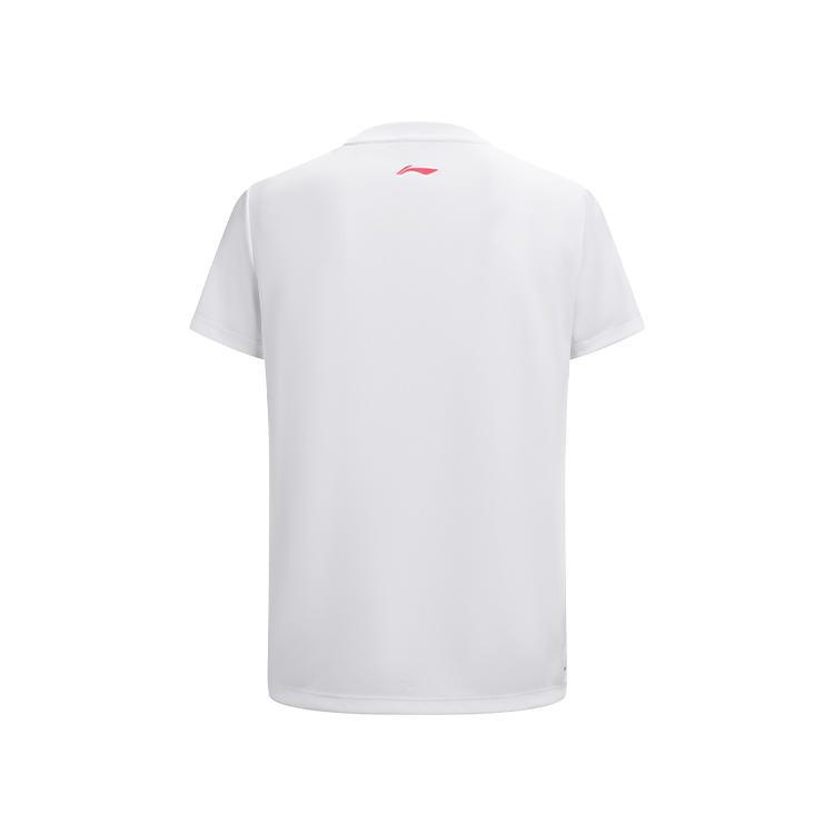 Футболка унисекс Li Ning Badminton Collection Белая ATSV627-2