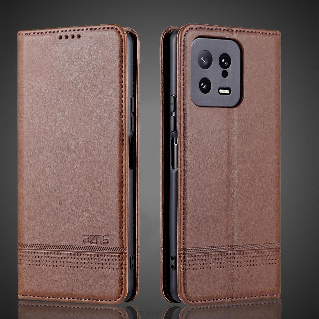 Роскошный магнитный адсорбционный кожаный чехол для Xiaomi 13 Xiaomi Mi 13 Pro M13 Flip Cover Защитный чехол Capa Fundas Coque