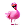 DS40#10.5x15см Забавные наклейки на машину Фламинго Виниловые водонепроницаемые наклейки на мотоцикл