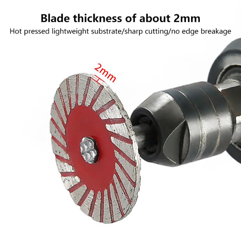 40 мм алмазные отрезные диски турбо мини-лезвие для резьбы по граниту керамическая плитка инструменты для резьбы по камню