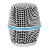 Microphone Ball Head Mesh Grill Inner Foam Filter Stainless Steel Grille Mic Ball Head Replacement