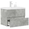 VidaXL Bathroom Furniture Set 2 Pcs Concrete Grey 3324914