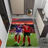 Ronaldo's Fitness Journey Carpet Suitable for Dining Room Entryway Decorate room Outdoor Anti-slip Rug Anime Office Decor Spiritual Gift