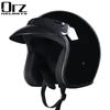 Vintage helmet, personalized leather helmet for men and women, electric vehicle helmet3/4Summer Helmet Half helmet for scooters, suitable for all
