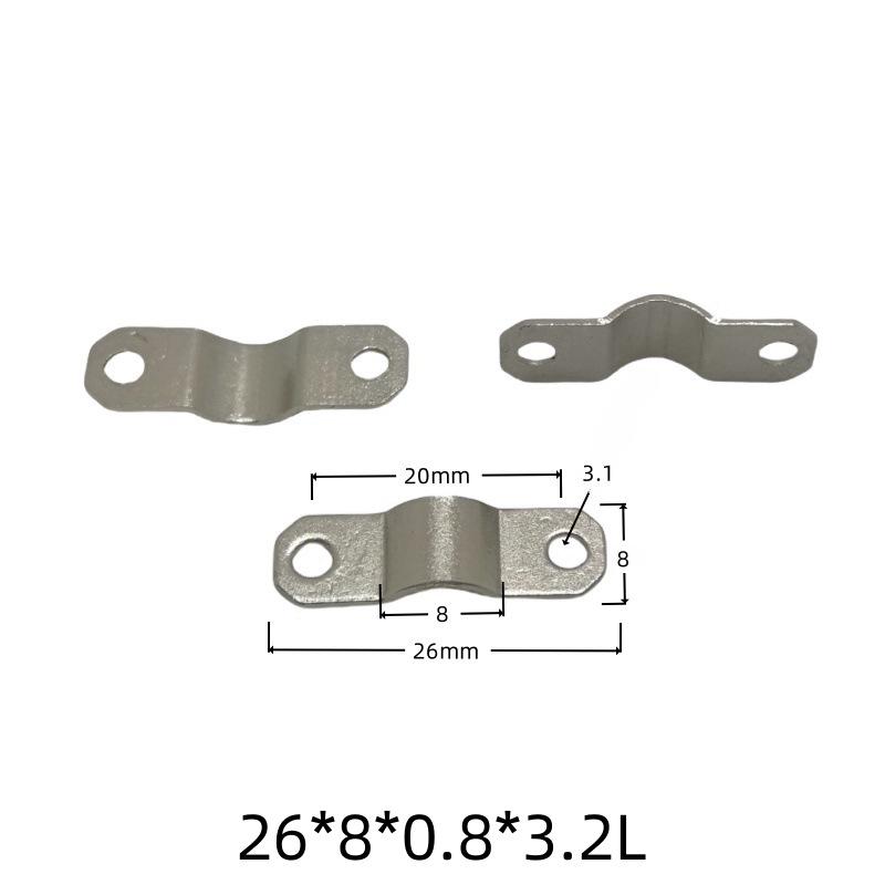 Bridge-Type Metal Wire Clamp Terminal Block Saddle Clip for Lighting Wiring