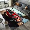 3D F-Ford Mustang Гоночный автомобиль Мотоцикл Ковер Коврик для гостиной Спальни Дома Декорация для дивана, Детский коврик Нескользящий напольный коврик