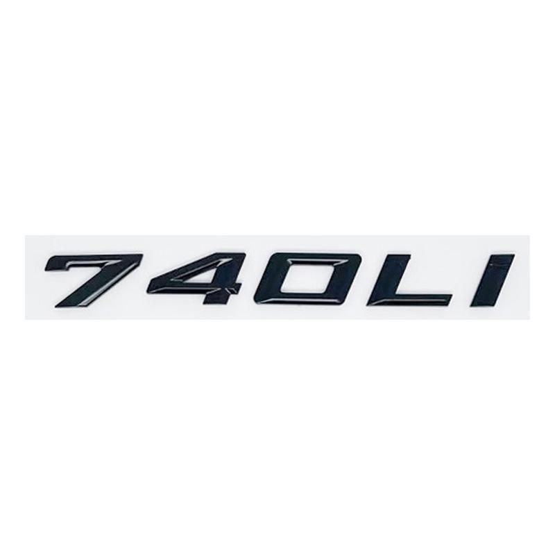 3D ABS Car Trunk Letters Logo Decals Badge Emblem Sticker For BMW 7 Series 730Li 740Li 745Li 750Li 760Li G11 G12 E38 E65 E66 F01