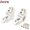 Aluminum Handlebar Riser Spacer Honda ADV350 ADV150 ADV160 Black/ Or Plain Adjustable Height Rearward Shift